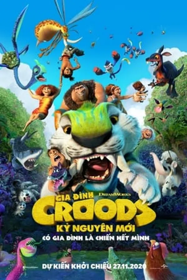 Gia Đình Croods: Kỷ Nguyên Mới